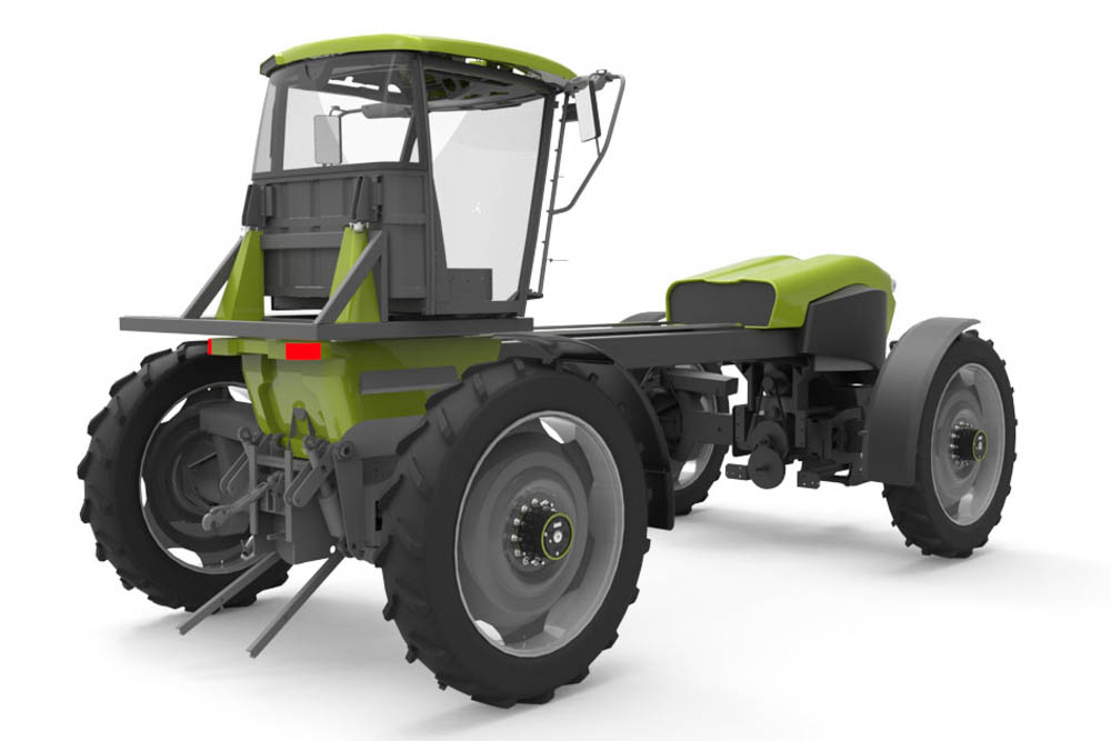 industrial design green goods, industrial design tractor